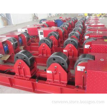 Blue Manual Lead Screw 10T Conventional Pipe Welding Roller